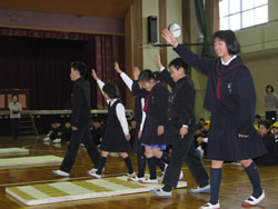 児童の交通安全教室イメージ