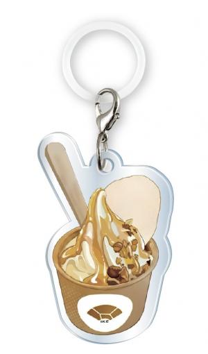 アクリルめじるしチャームのあめがけソフトクリーム